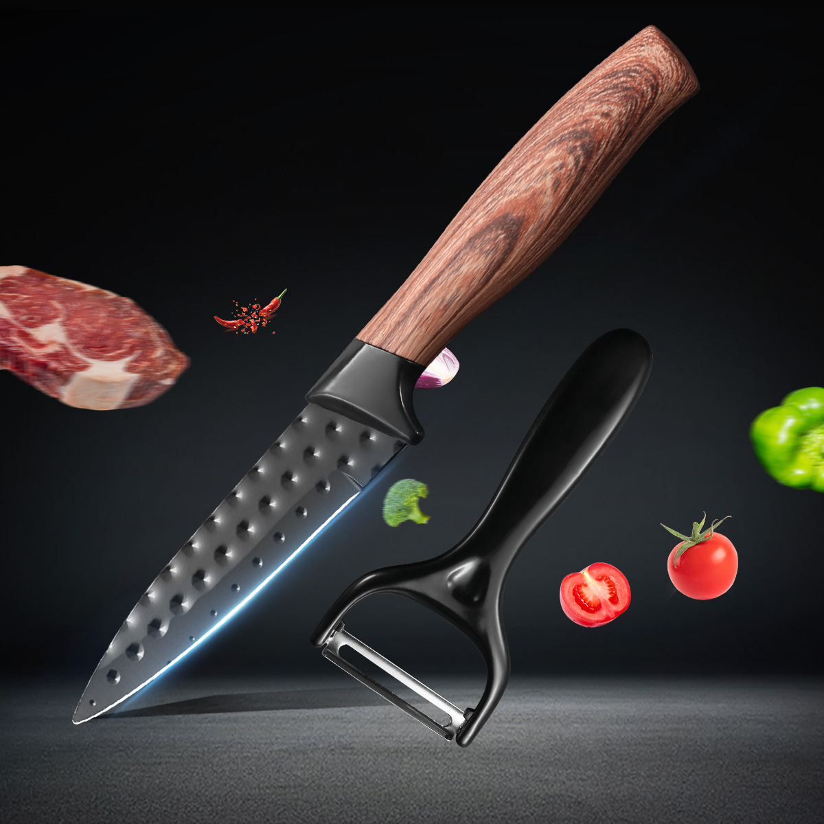 Kitchen Baking Utensil Set - Stainless Steel Fruit Knife Paring Knife