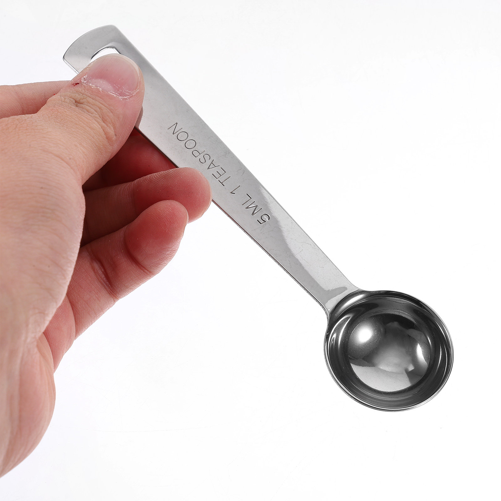 Baking (Kitchen Ingredient) - Stainless Steel 5Ml Measuring Spoon Multipurpose