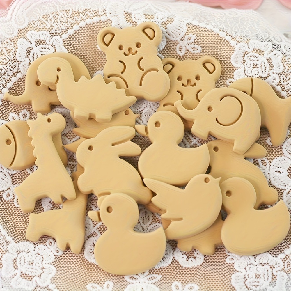 Kitchen Baking Cookies - 8Pcs Cute Bear Santa/reindeer Easter Bunny
