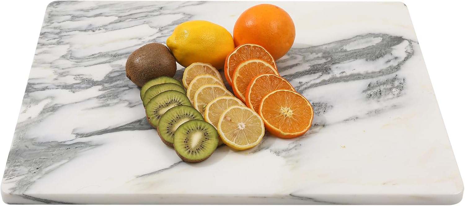 Kitchen With Baking Area - Marble Stone Cutting Board For Kitchen,