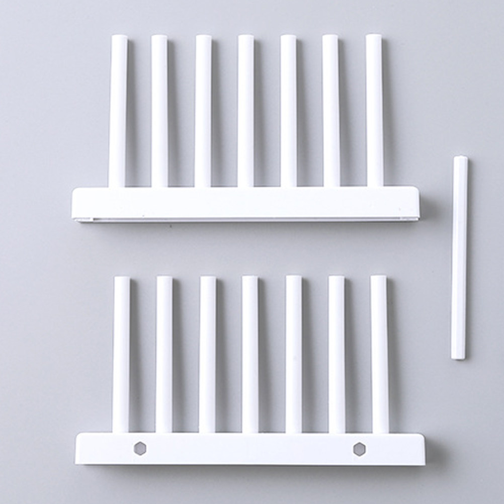Kitchen Baking Cupboard - Plastic Dish Rack Kitchen Storage Organizer