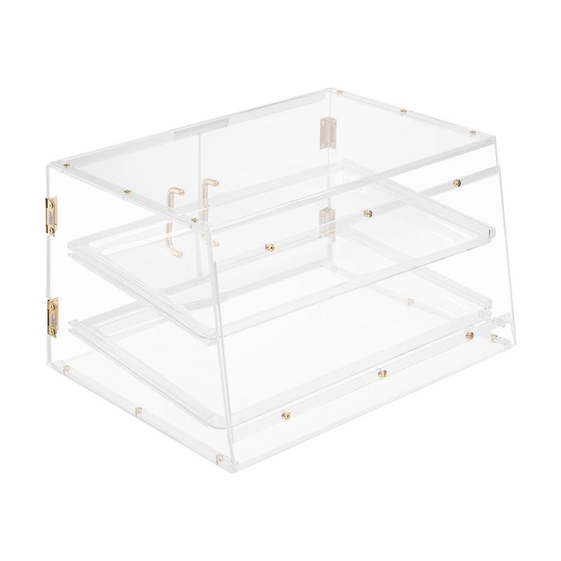 Kitchen Baking Cookies - Bakery Display Case, 2-Tier Commercial Countertop
