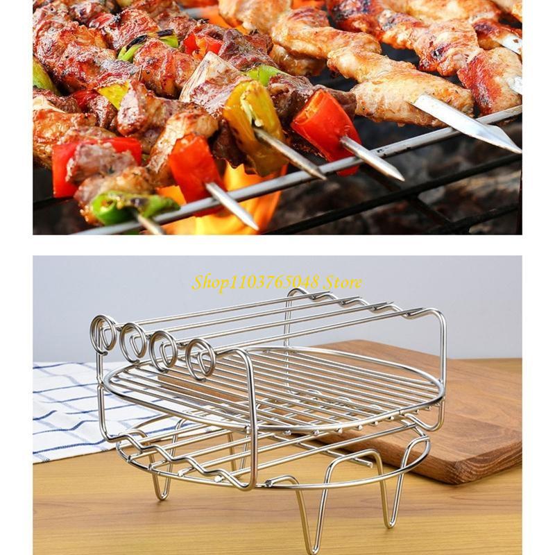Kitchen Baking Tray Rack - R53E Baking Tray Skewers Air Fryer