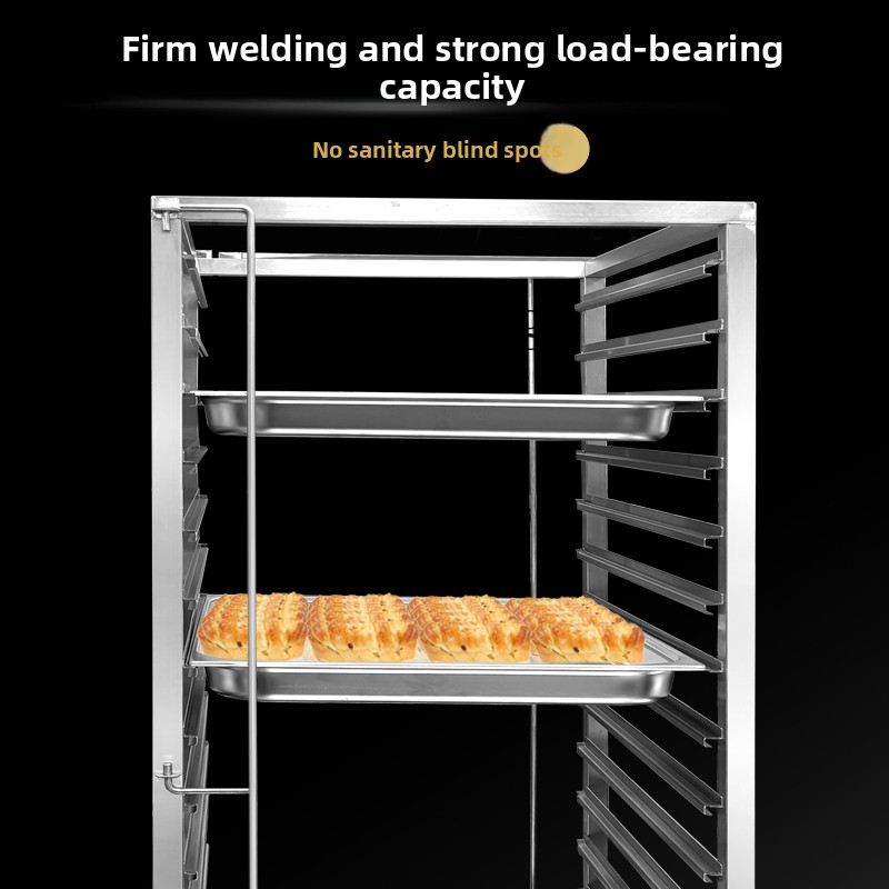 Kitchen Baking Cart - LX Stainless Steel Cake Tray Cart