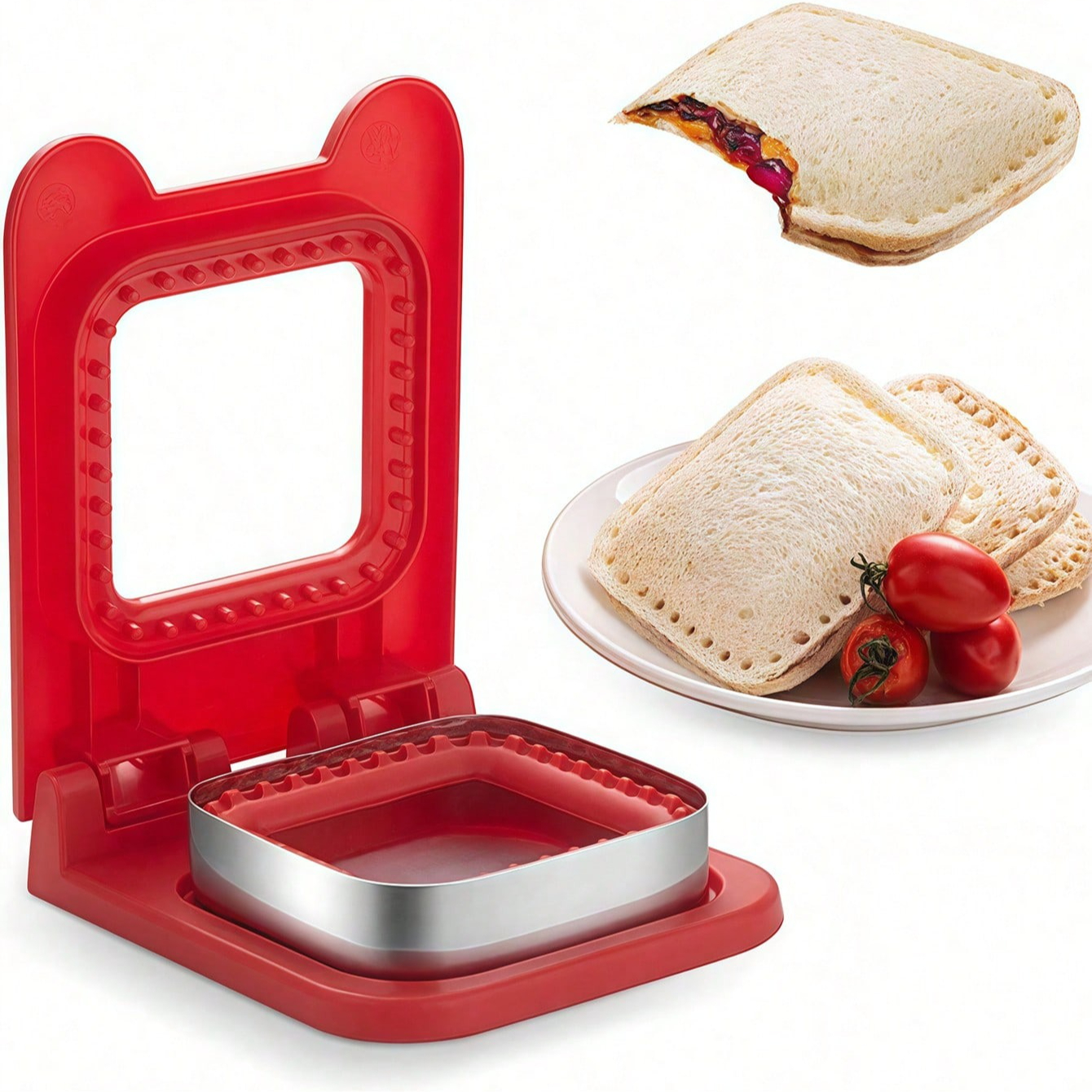 Kitchen Baking Cookies - Sandwich Cookie Cutter Breakfast Sandwich Maker