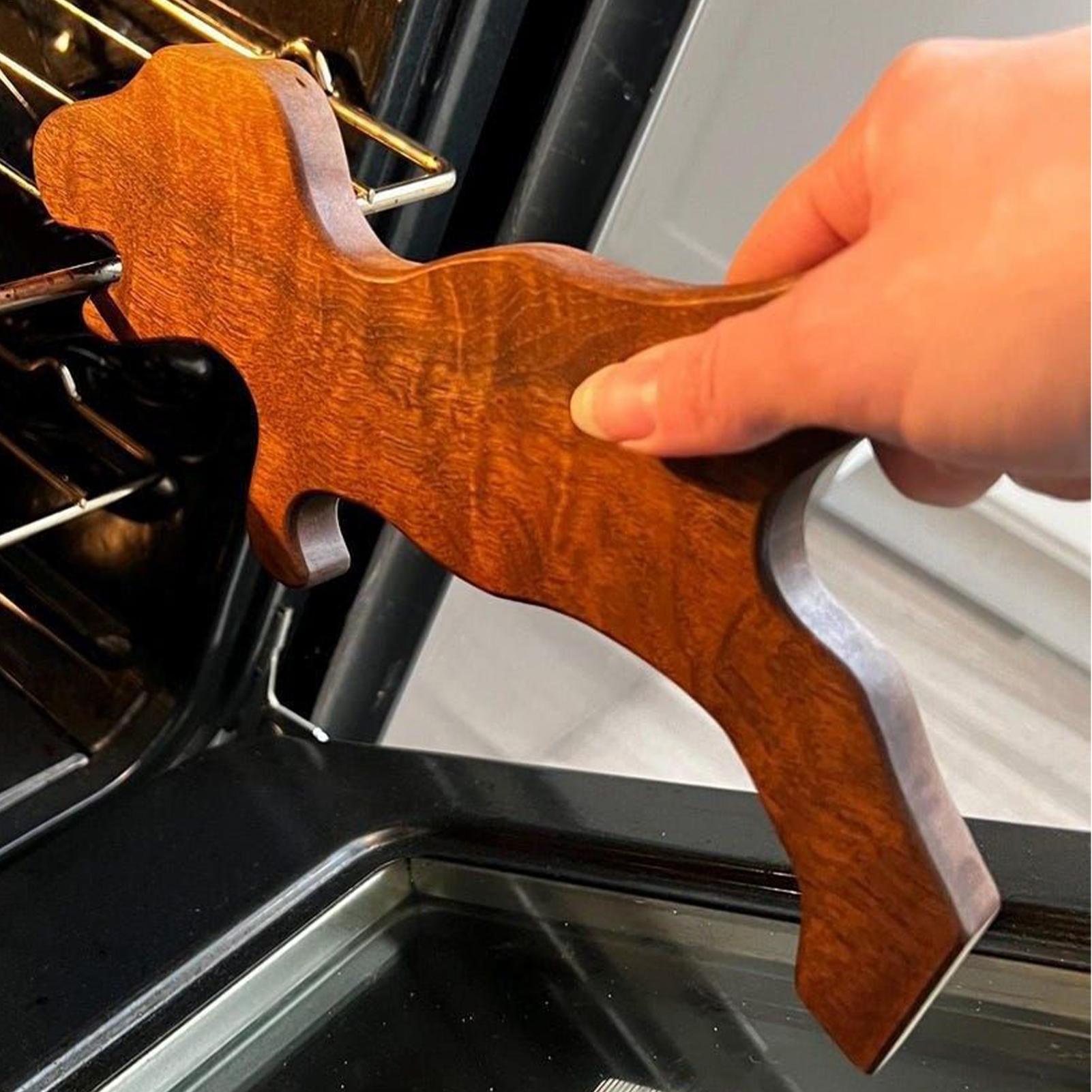 Kitchen Baking Appliances - Wood Oven Rack Puller, Kitchen Oven