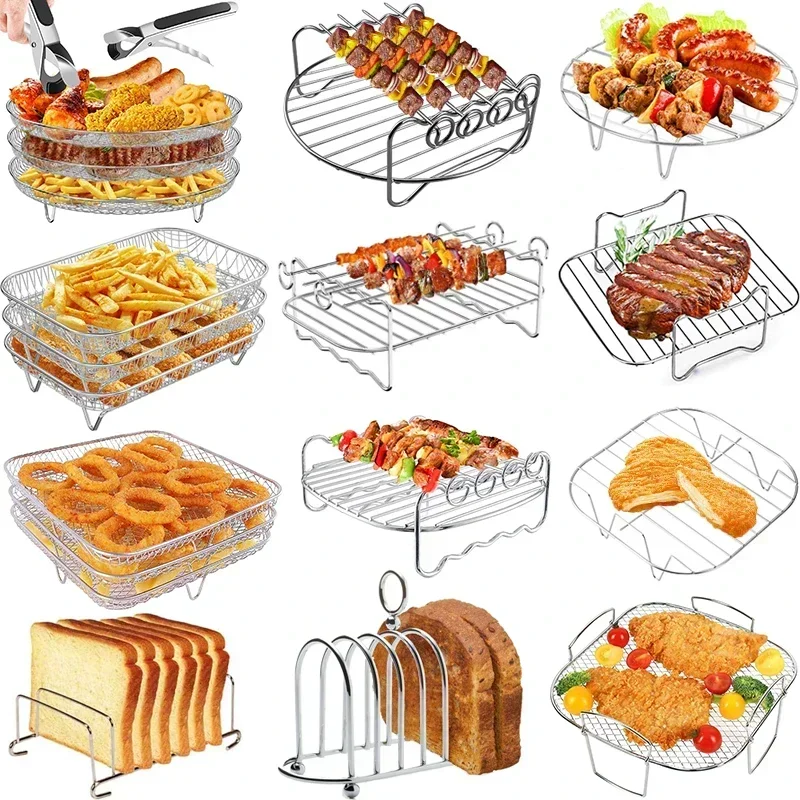 Metal Square/Round/Rectangle O - Kitchen Baking Tray Rack recensie en prijs