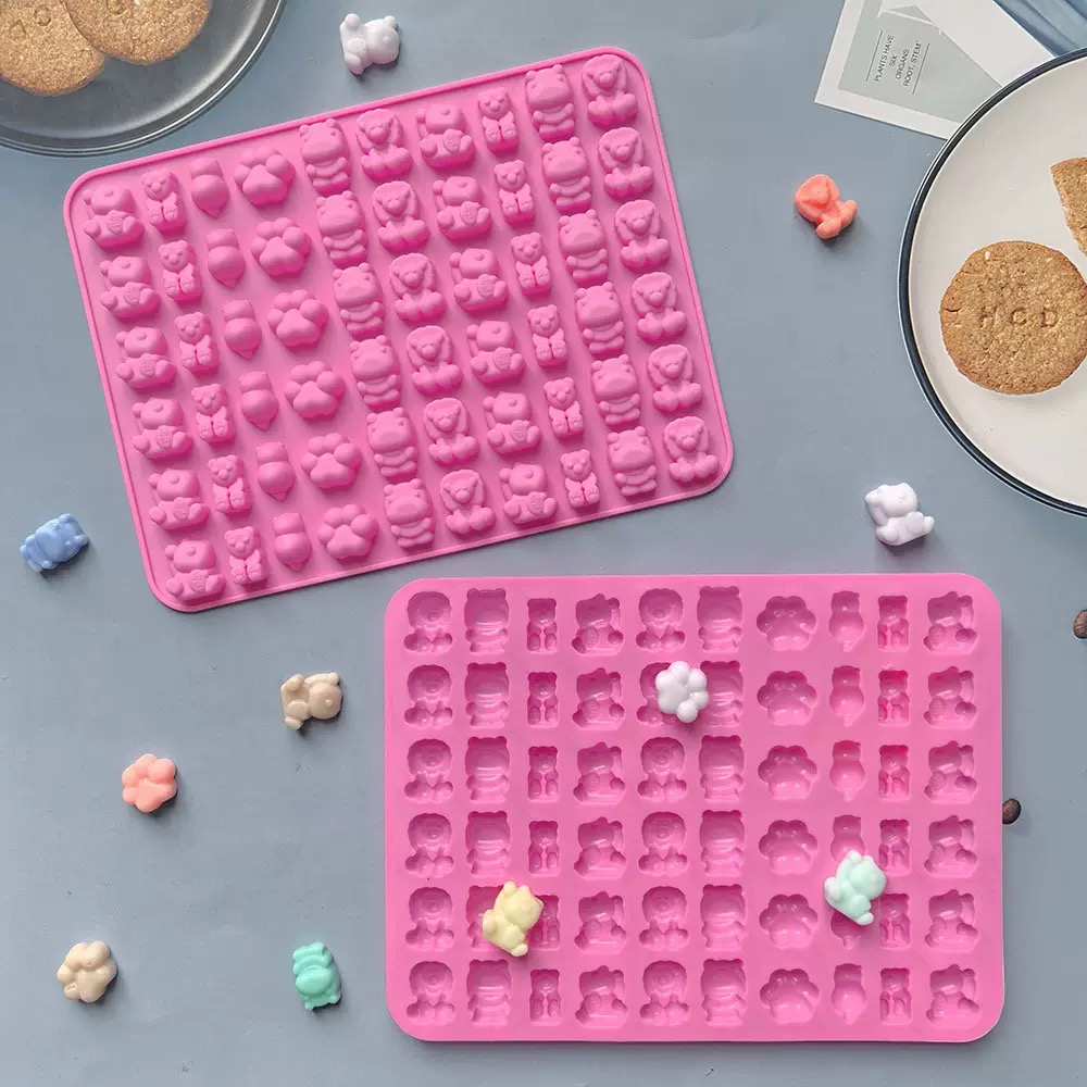 7Pcs Candy Silicone Moulds wit - Kitchen And Baking Tools recensie en prijs
