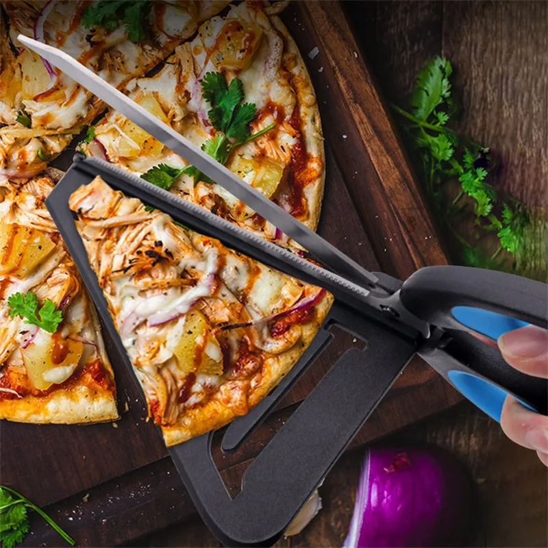 Pizza Scissors With Server Tra - Kitchen Shears In Baking recensie en prijs