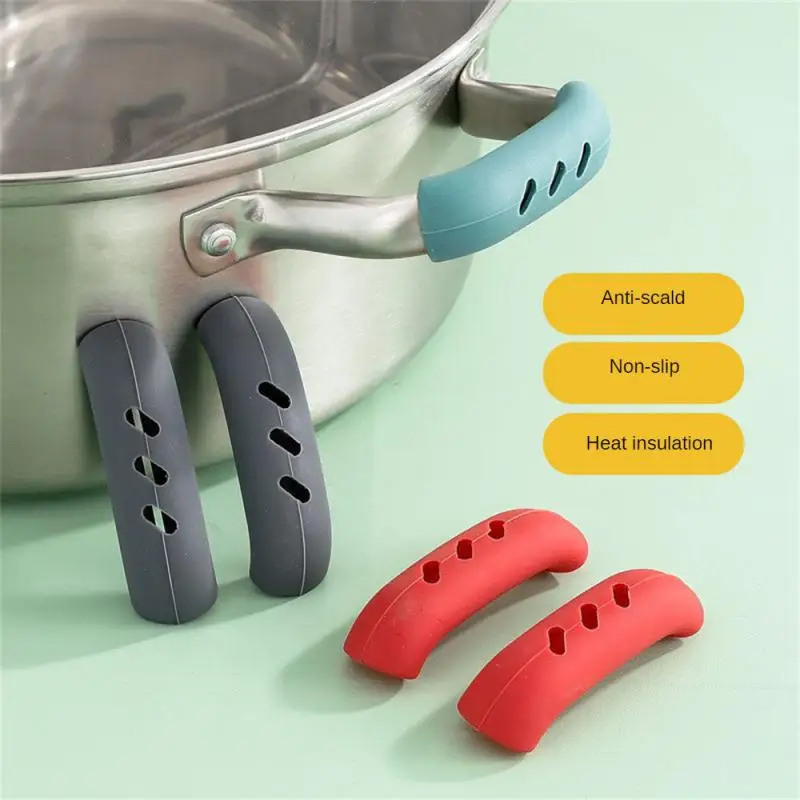 2/8Pcs Silicone Pan Handle Cov - Kitchen Baking Pan Organizer recensie en prijs