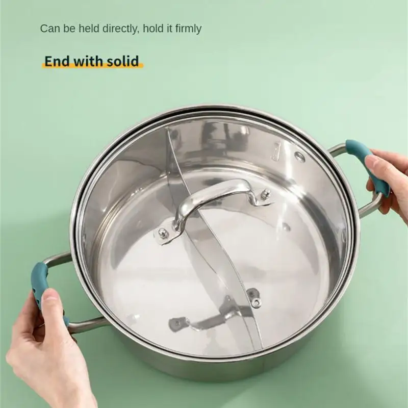 2/8Pcs Silicone Pan Handle Cov - Kitchen Baking Pan Organizer recensie en prijs