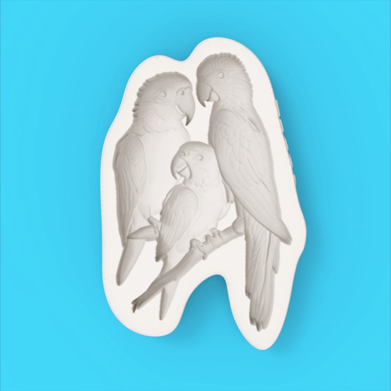 Macaw Family Silicone Baking M - Silicone Cake Mold recensie en prijs