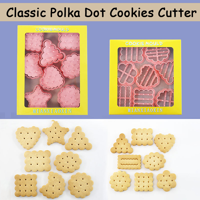 8 Piece Cute Classic Biscuit C - Kitchen Baking Cookies recensie en prijs