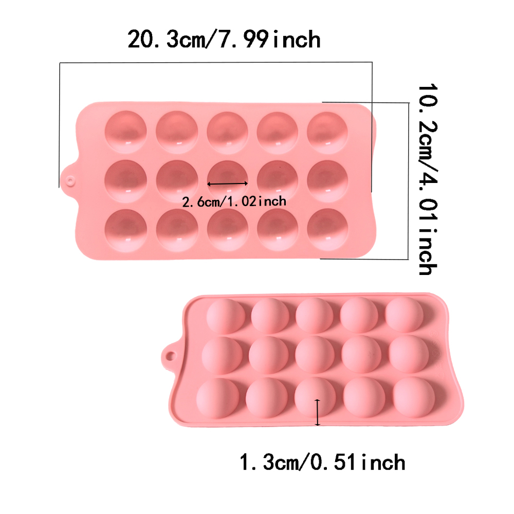 15 cavity semi-circular chocol - Kitchen Baking Cookies recensie en prijs