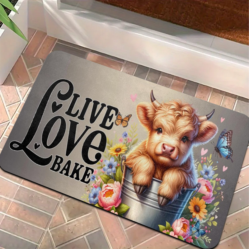 1pc Live Love Bake Rug – Adora - Kitchen Living Baking Mats recensie en prijs