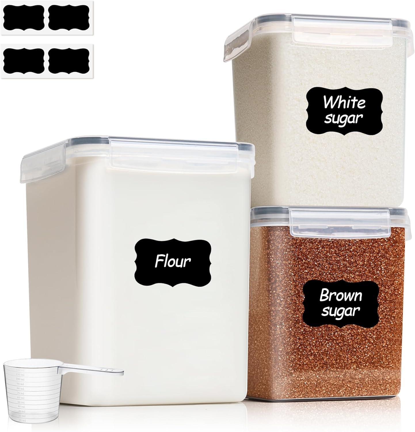 Airtight Food Storage Containe - Kitchen Baking Pantry recensie en prijs