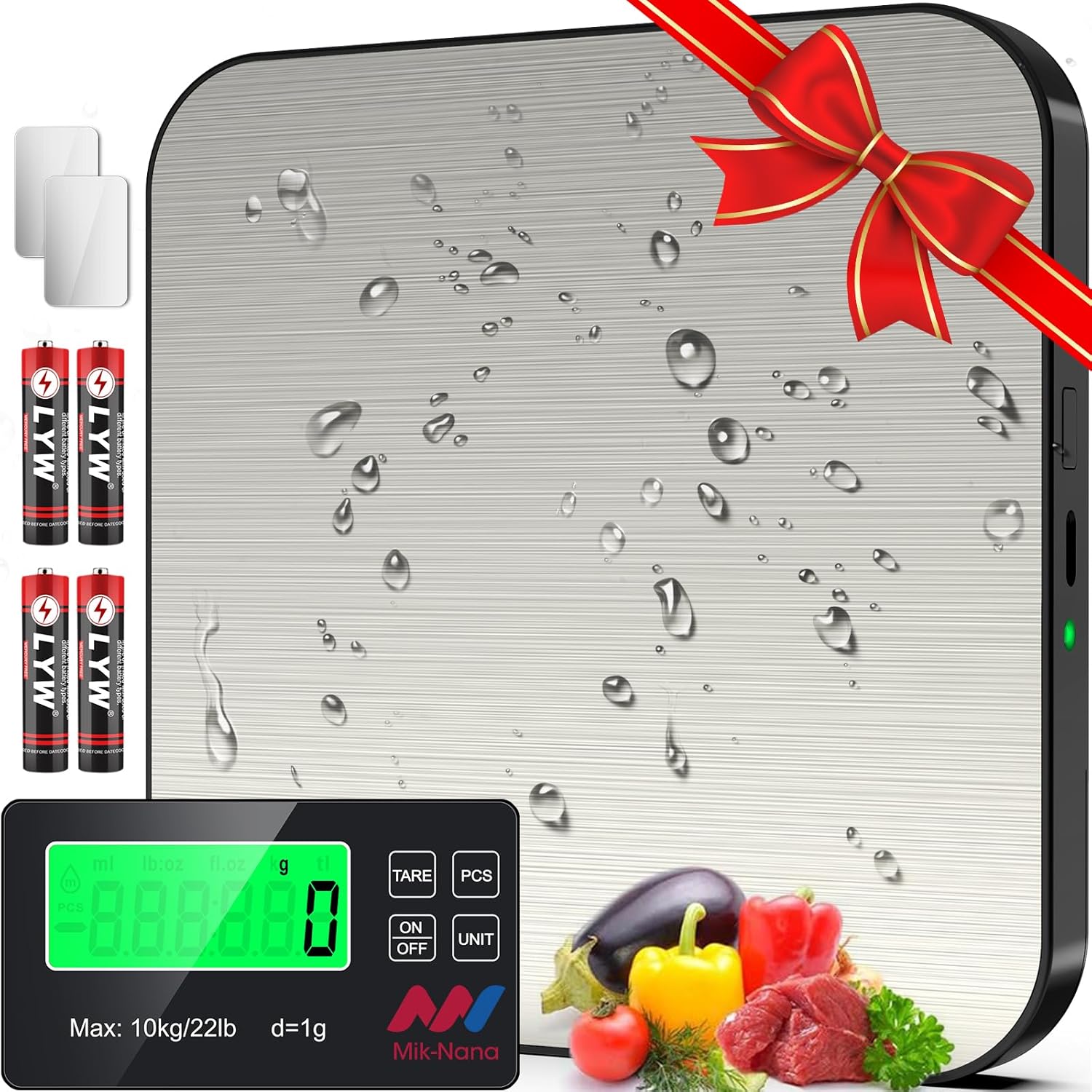 22lb Digital Kitchen Scale wit - Kitchen With Baking Area recensie en prijs