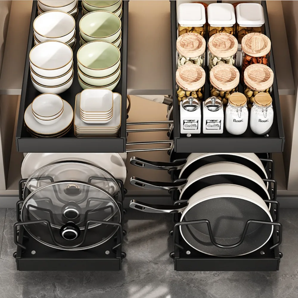 Kitchen Cabinet Pull Out Tray  - Kitchen Baking Pan Organizer recensie en prijs