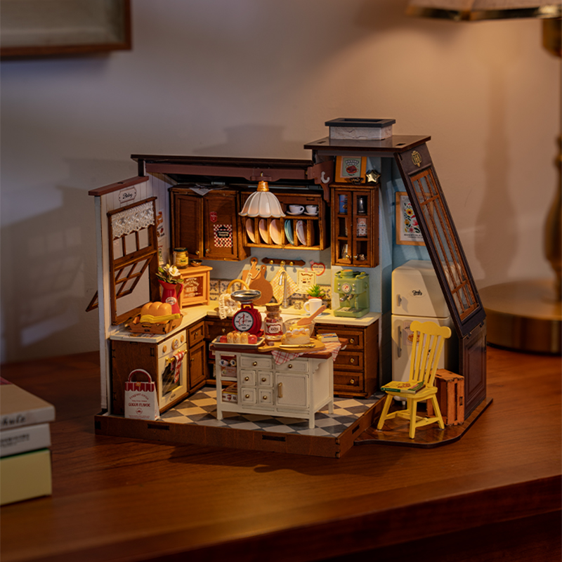 Rolife DIY Miniature Dollhouse - Baking Kitchen Dg172 recensie en prijs