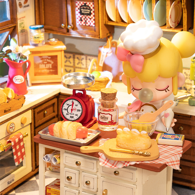 Rolife DIY Miniature Dollhouse - Baking Kitchen Dg172 recensie en prijs