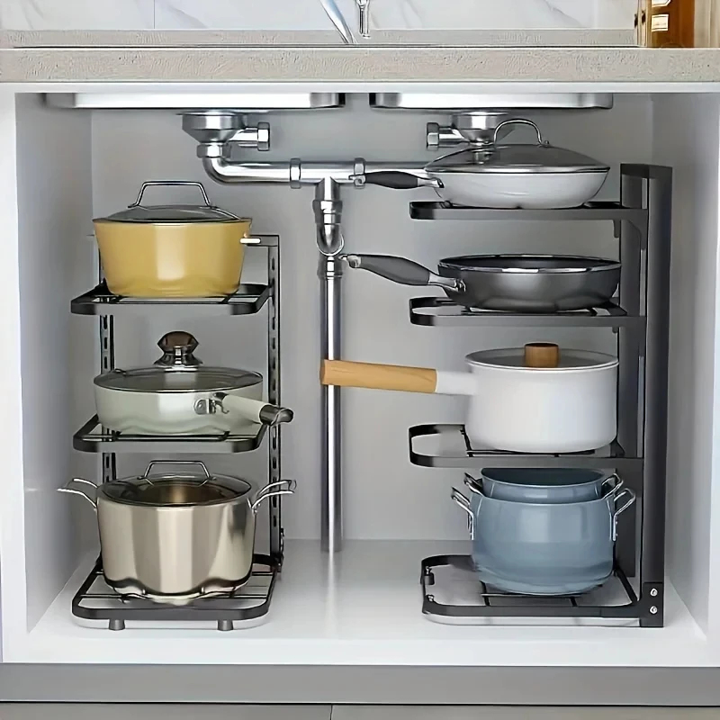Adjustable Pot Rack Organizer, - Kitchen Baking Pan Organizer recensie en prijs