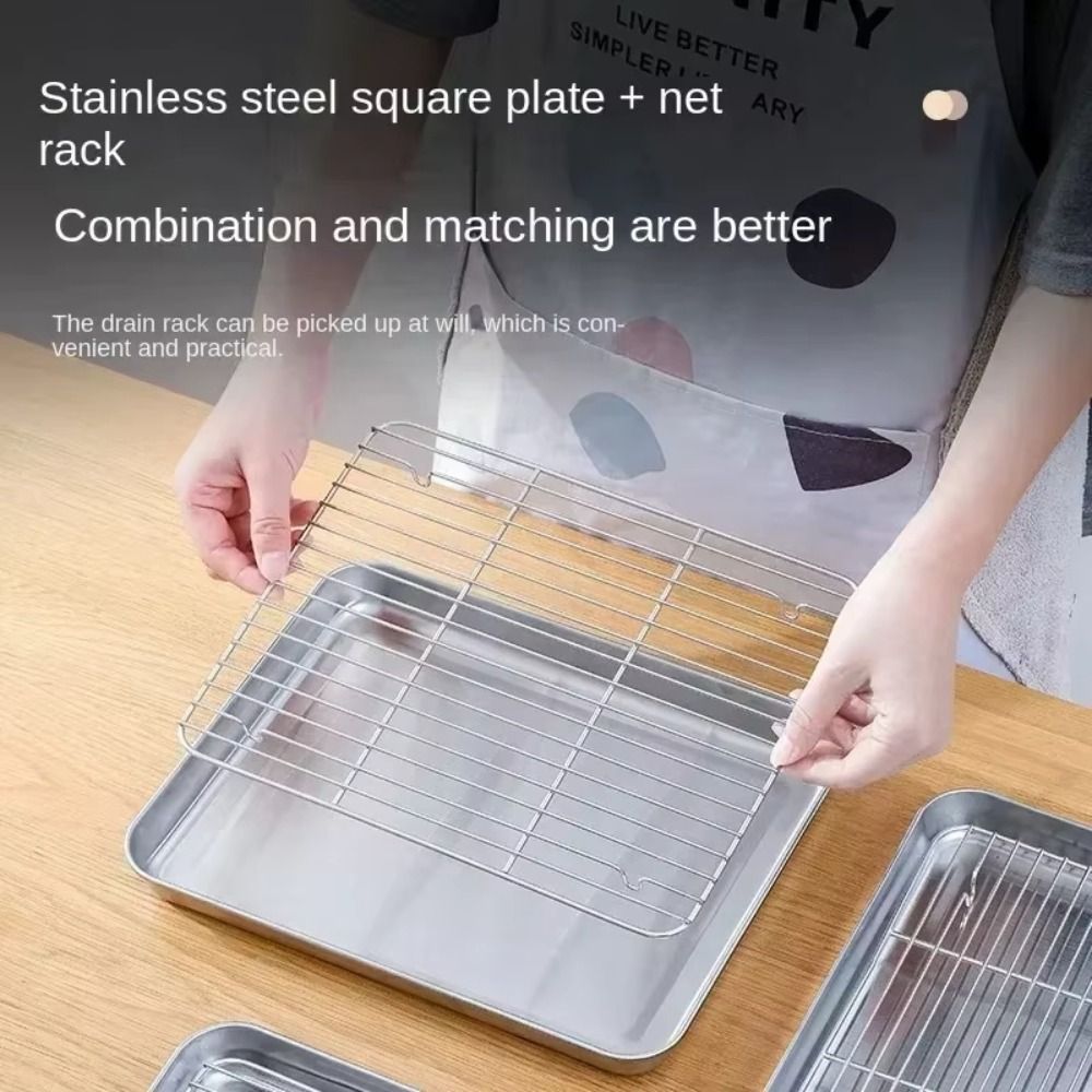 New 304 Stainless Steel Stainl - Kitchen Baking Tray Rack recensie en prijs