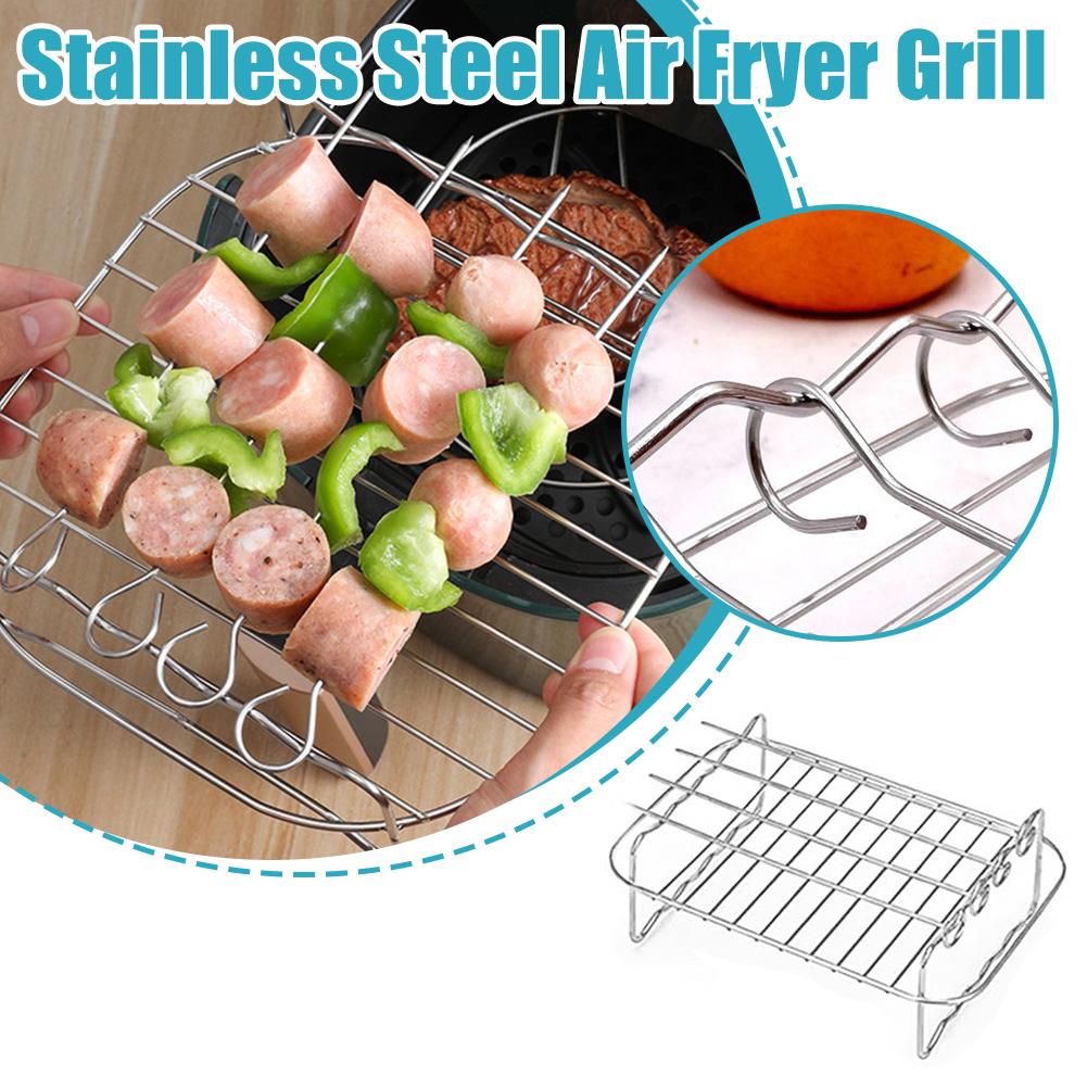 Stainless Steel Air Fryer Bask - Kitchen Baking Tray Rack recensie en prijs