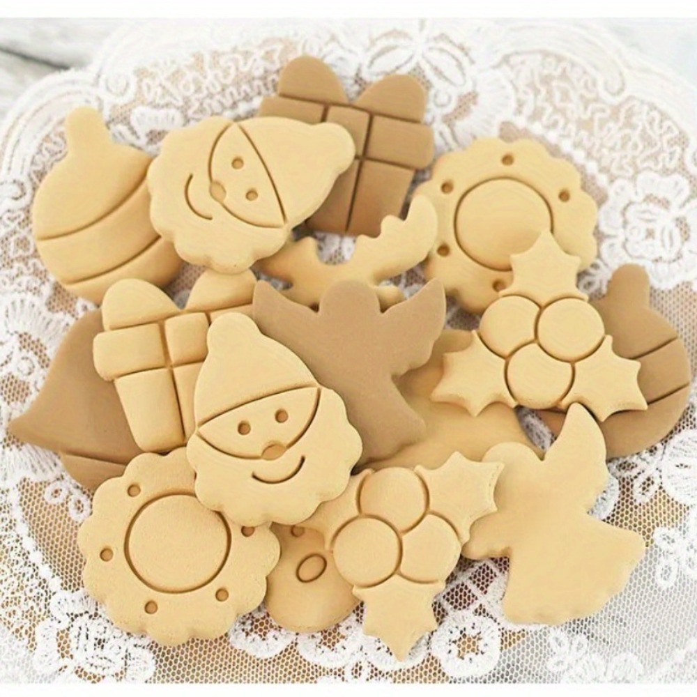 8Pcs Cute Bear Santa/reindeer  - Kitchen Baking Cookies recensie en prijs