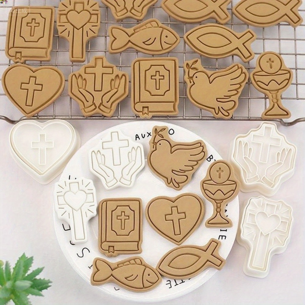 8Pcs Cute Bear Santa/reindeer  - Kitchen Baking Cookies recensie en prijs