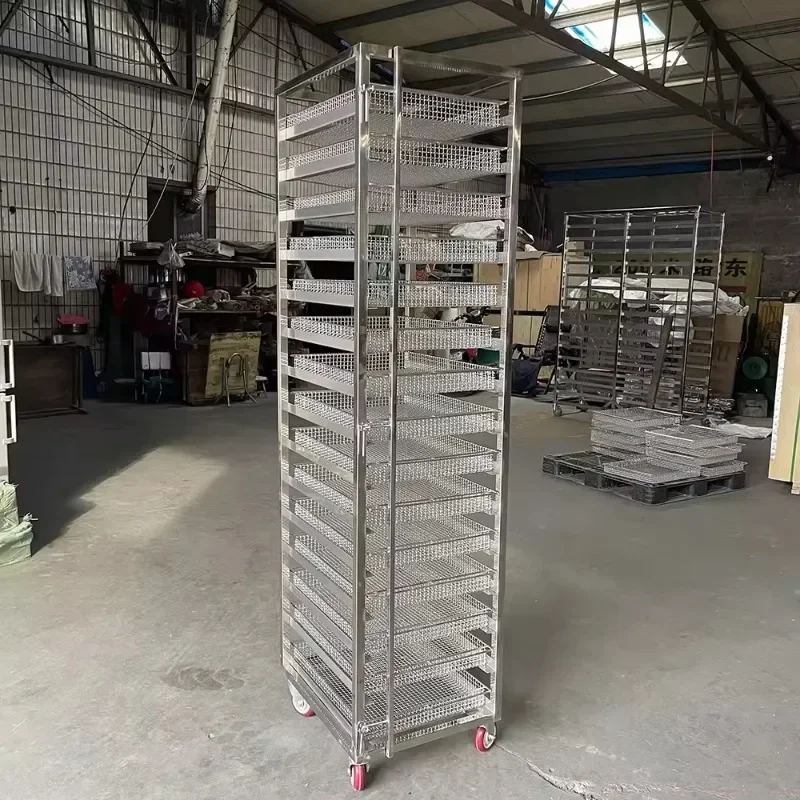 Bakery Stainless Steel 15 Laye - Kitchen Baking Trolley recensie en prijs