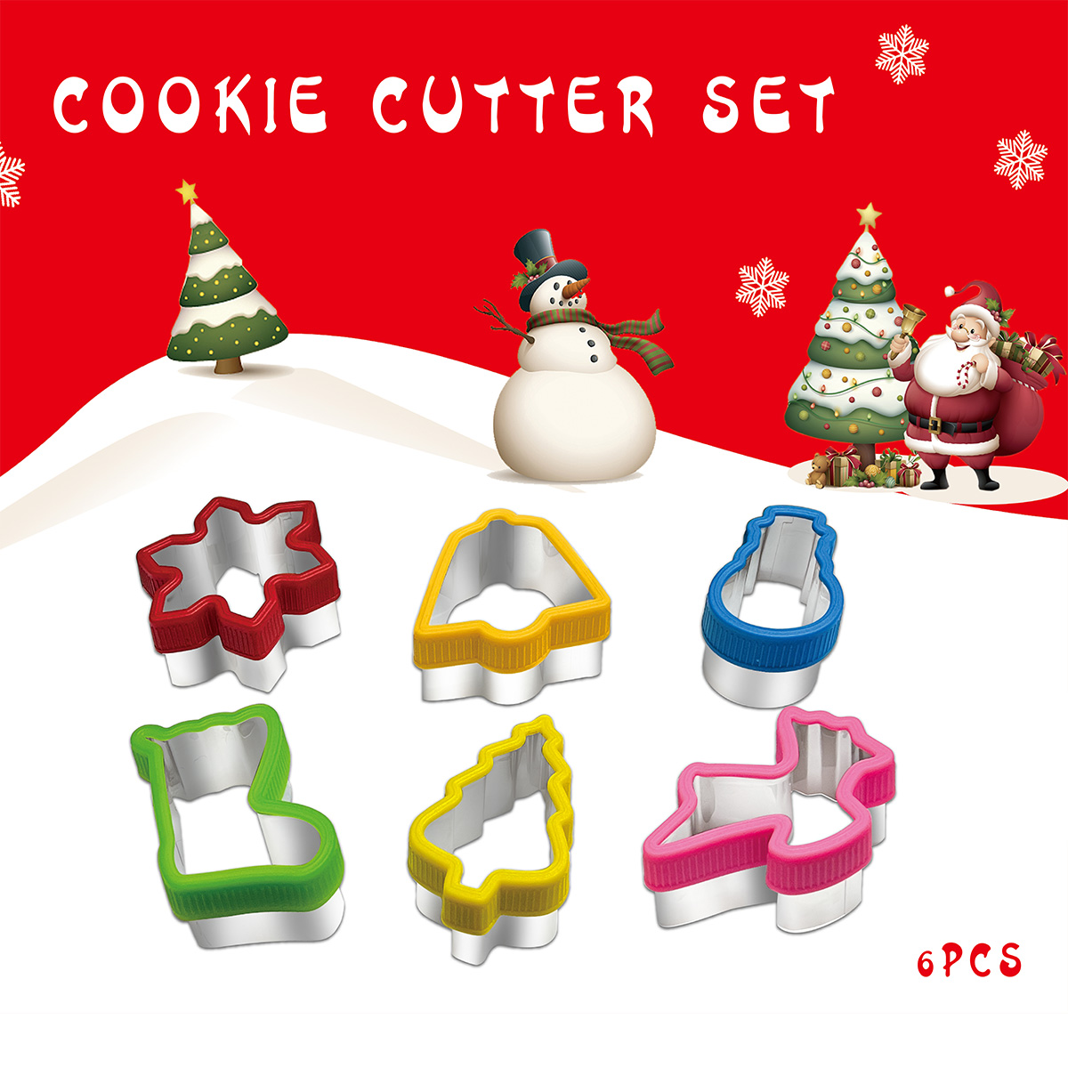 Christmas cookie cutting handg - Kitchen Baking Cookies recensie en prijs
