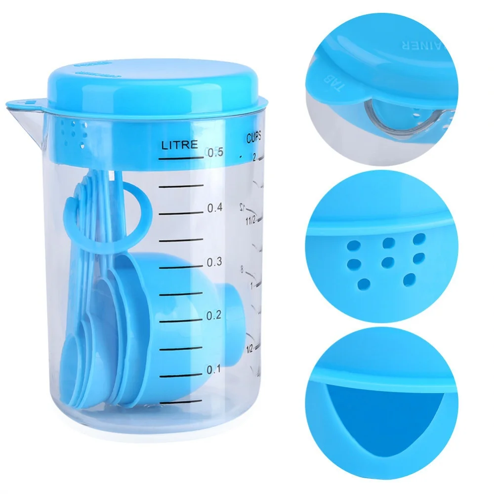 7 Pieces / Set Plastic Measuri - Kitchen Baking Utensil Set recensie en prijs