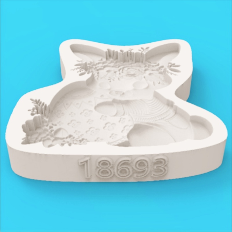 Easter Wreath Bunny Silicone B - Silicone Cake Mold recensie en prijs