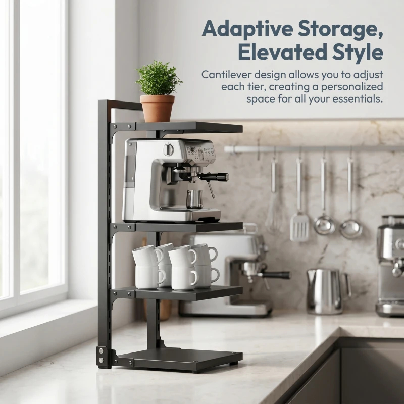 Adjustable Carbon Steel Kitche - Kitchen Baking Pan Organizer recensie en prijs