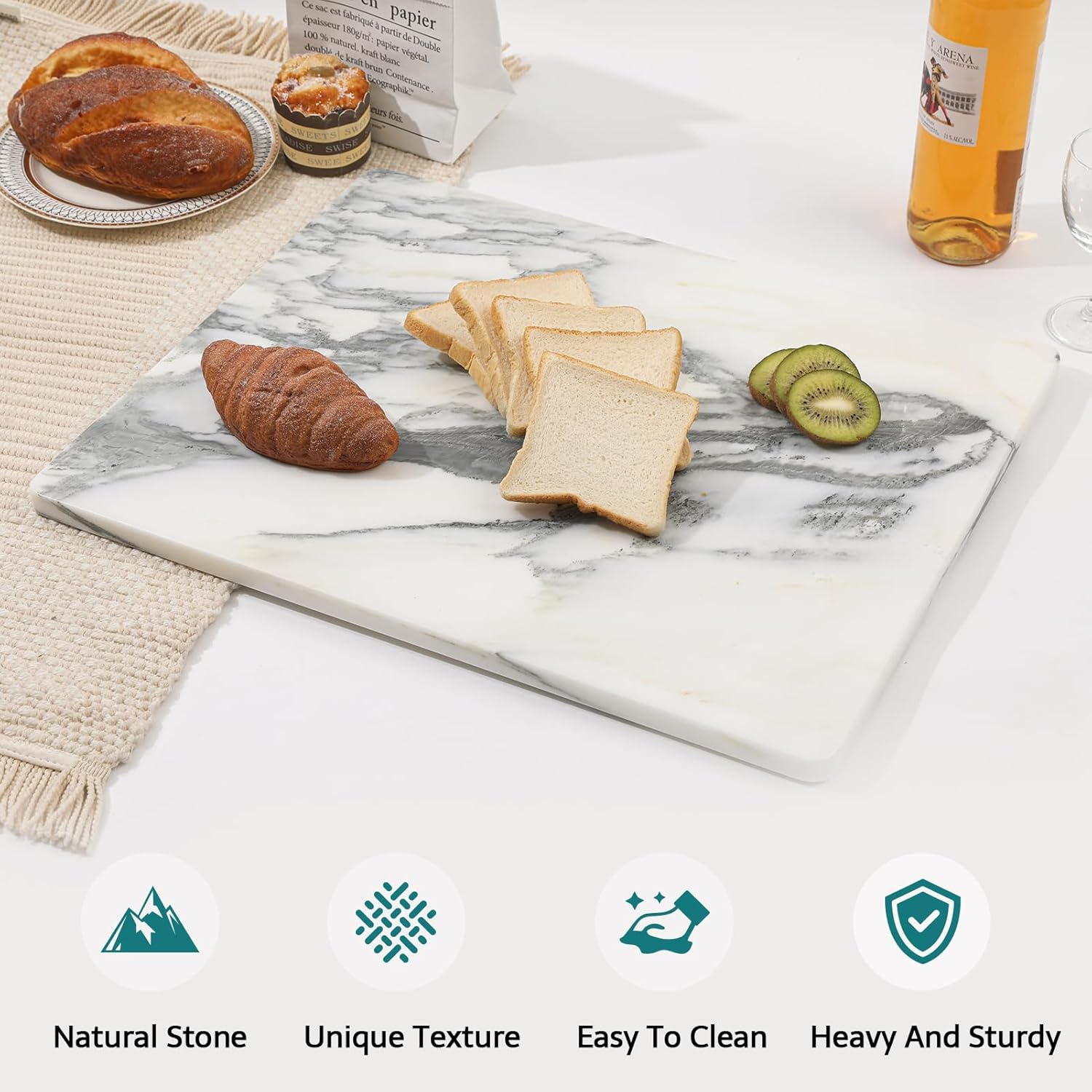 Marble Stone Cutting Board For - Kitchen With Baking Area recensie en prijs