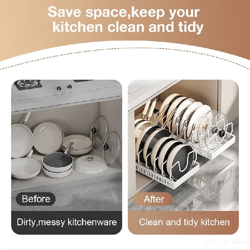 Sliding Kitchen Pull Out Pots  - Kitchen Baking Pan Organizer recensie en prijs