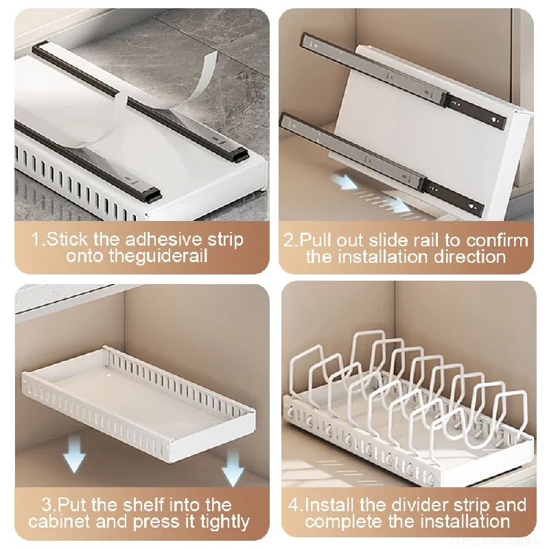 Sliding Kitchen Pull Out Pots  - Kitchen Baking Pan Organizer recensie en prijs