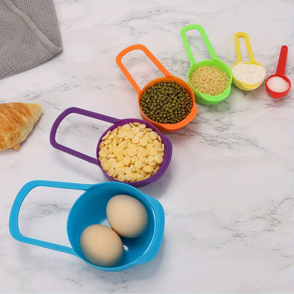 Rainbow Measuring Cups Set - 6 - Baking (Kitchen Ingredient) recensie en prijs
