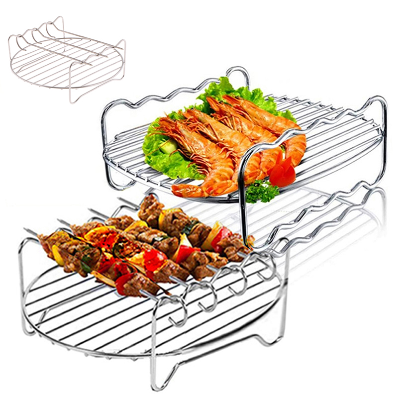 3 Skewer Air Fryer Rack Kits S - Kitchen Baking Tray Rack recensie en prijs