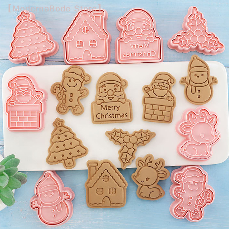 【M】3D Christmas Cookie Cutter  - Kitchen Baking Cookies recensie en prijs