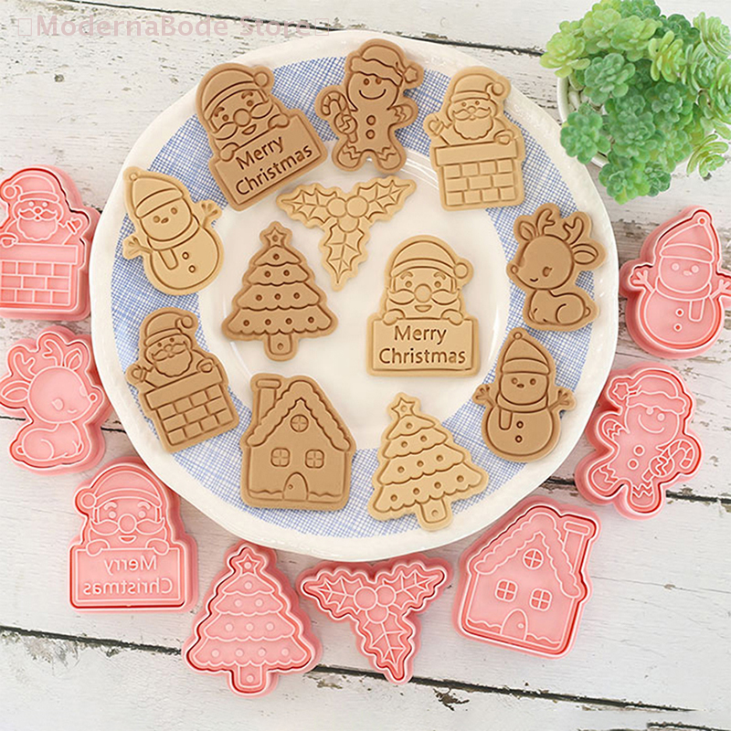 【M】3D Christmas Cookie Cutter  - Kitchen Baking Cookies recensie en prijs