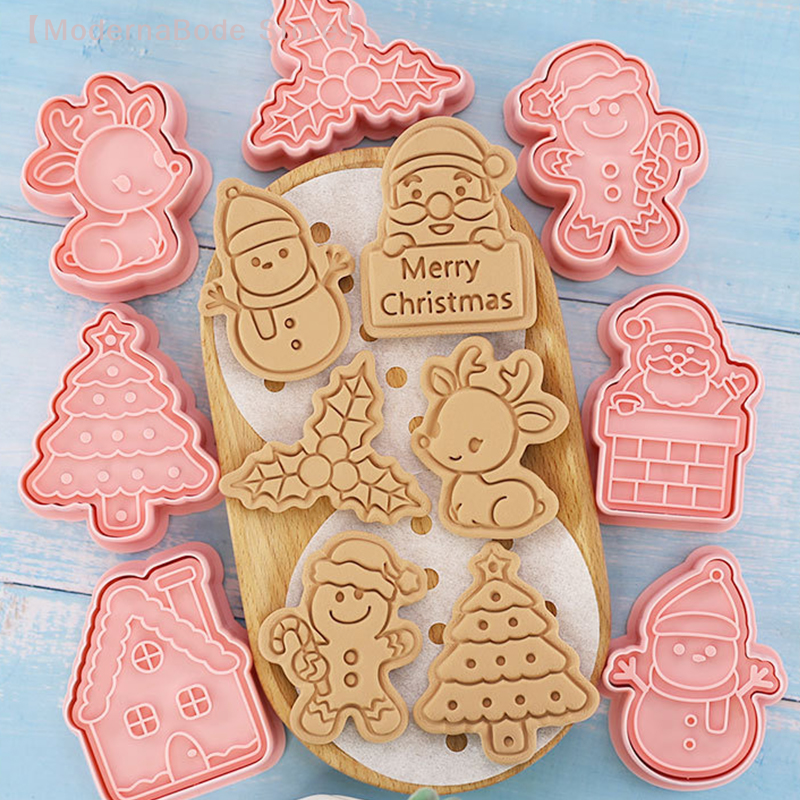 【M】3D Christmas Cookie Cutter  - Kitchen Baking Cookies recensie en prijs
