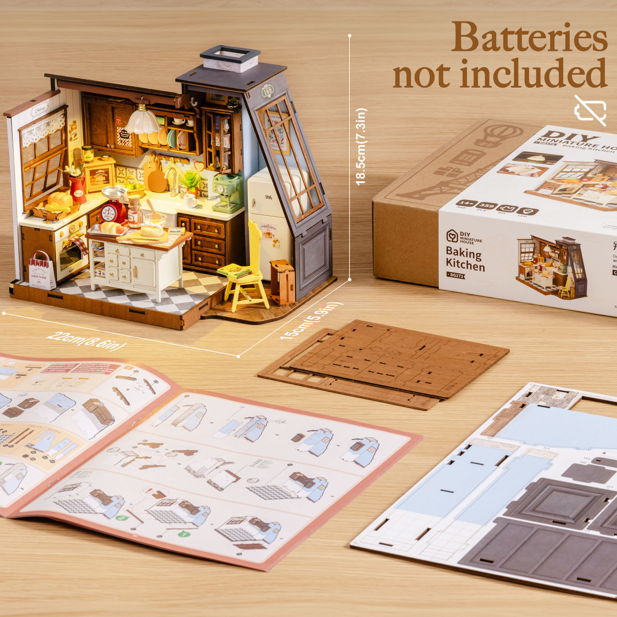Rolife DIY Miniature House Kit - Baking Kitchen Dg172 recensie en prijs