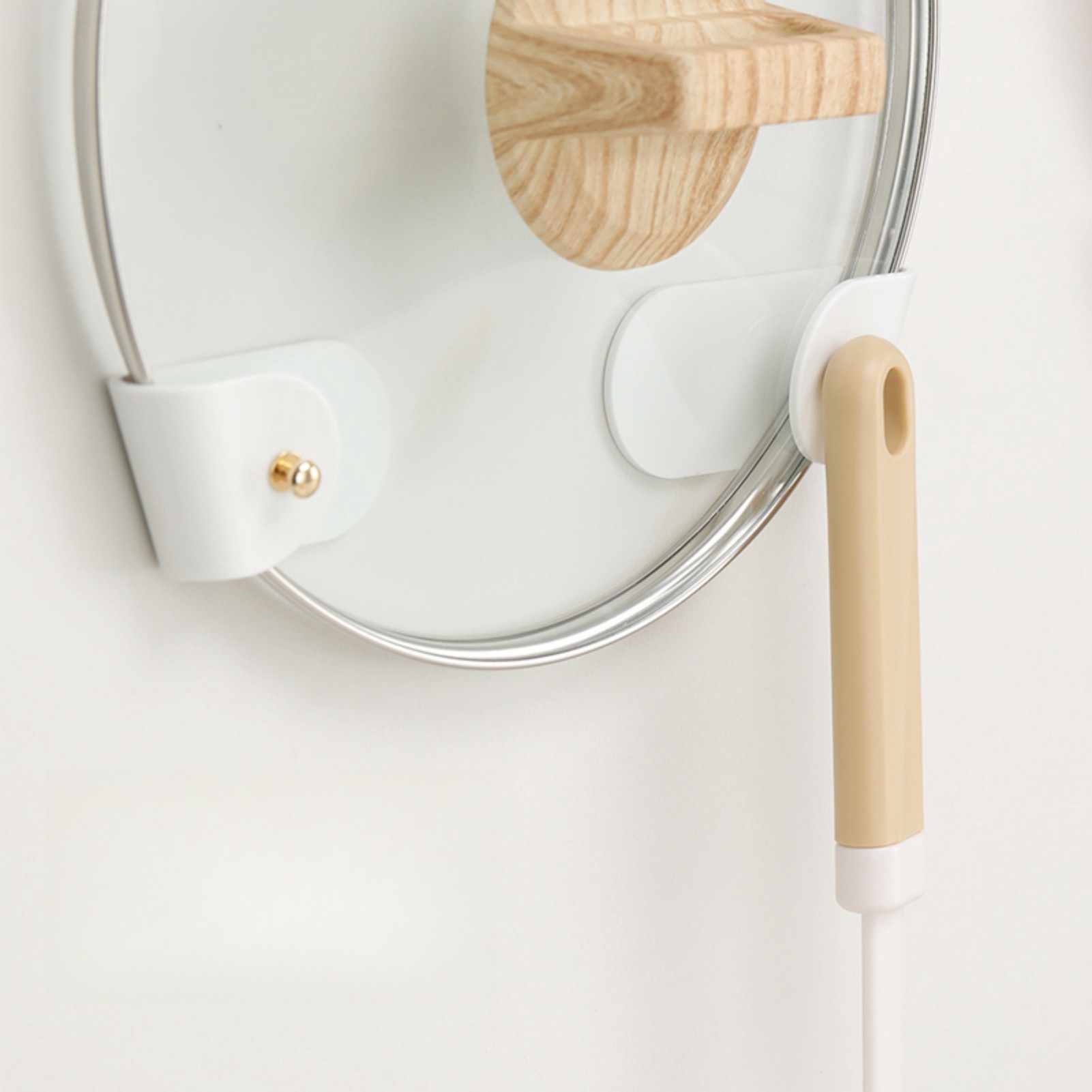 2Pcs/Set Pot Lid Holder Wall-M - Kitchen Baking Pan Organizer recensie en prijs