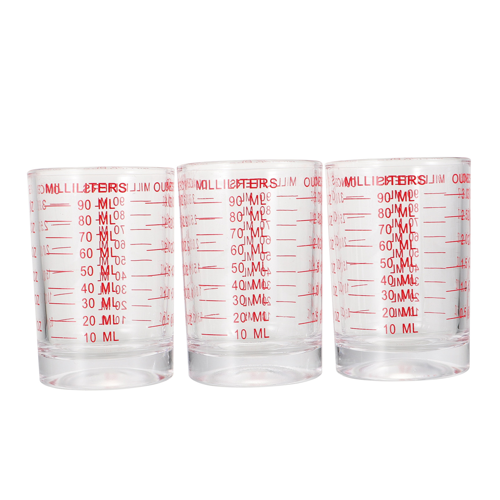 3Pcs Reusable Glass Measuring  - Kitchen And Baking Tools recensie en prijs
