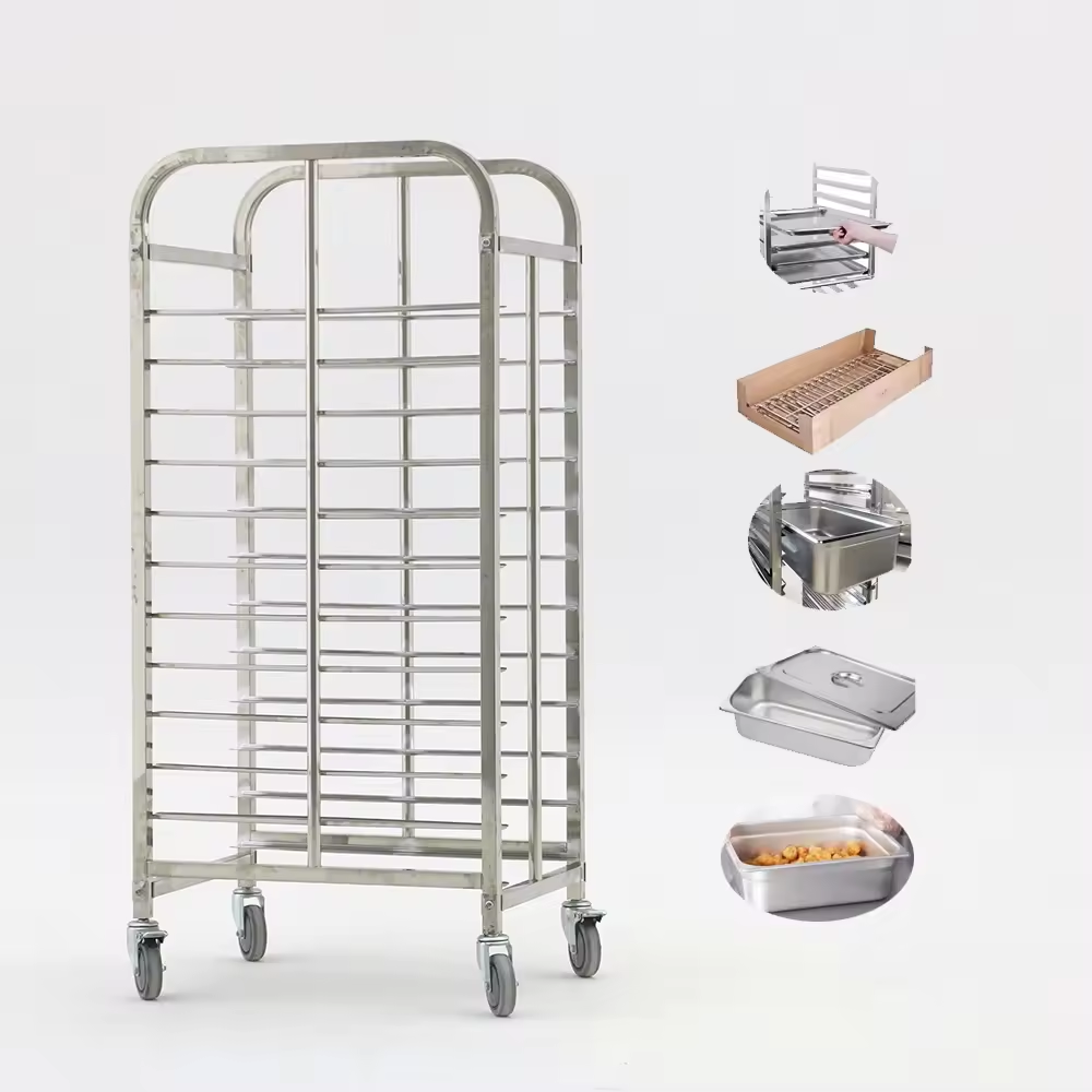 Bun Pan Sheet Rack Tray Bakery - Kitchen Baking Trolley recensie en prijs