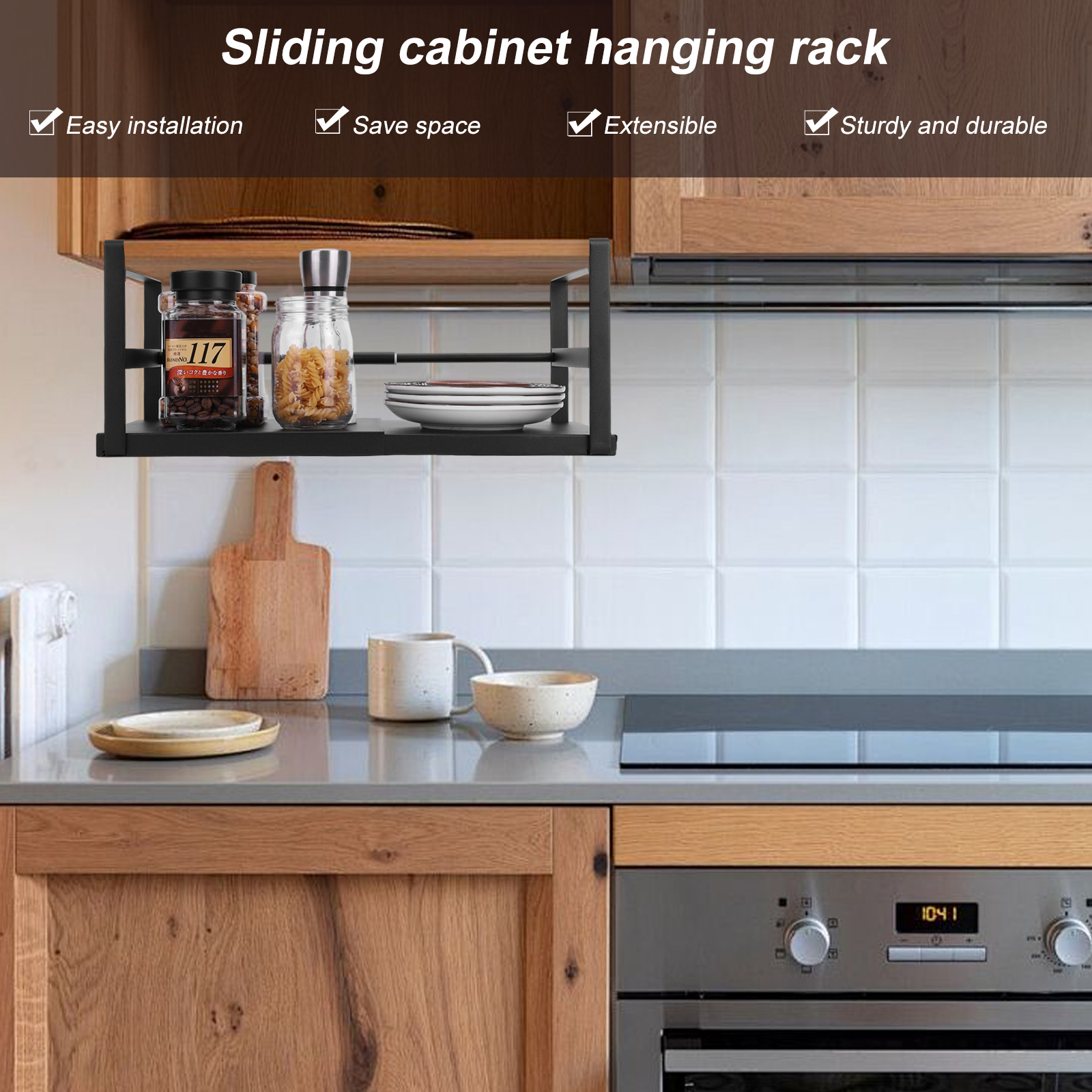 Expandable Cabinet Organizer S - Kitchen Baking Pantry recensie en prijs
