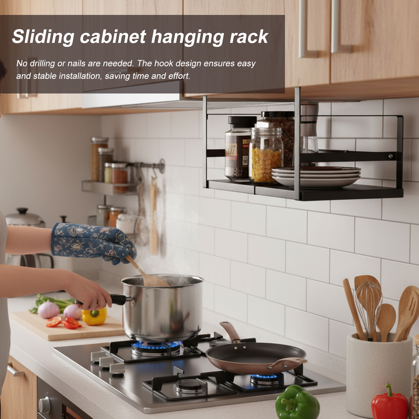 Expandable Cabinet Organizer S - Kitchen Baking Pantry recensie en prijs