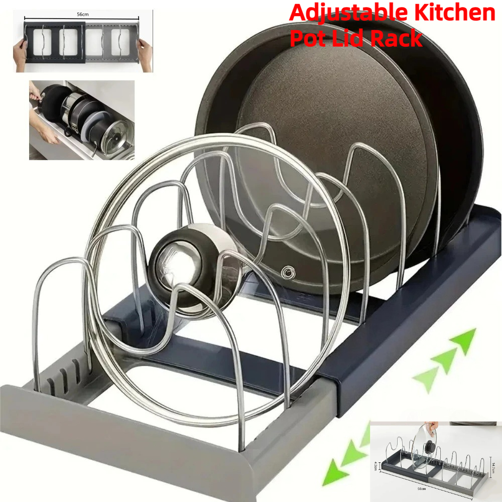 Expandable Pot Lid Organizer A - Kitchen Baking Pan Organizer recensie en prijs