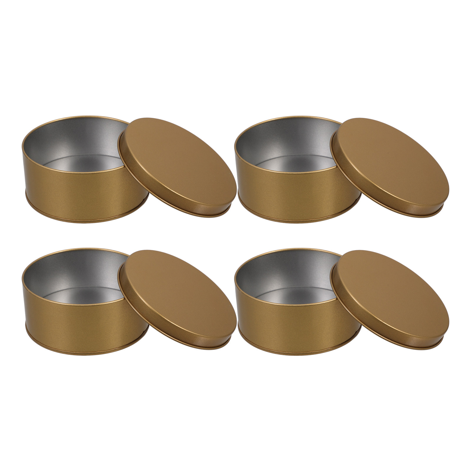 4Pcs Stylish Round Metal Stora - Kitchen Baking Pantry recensie en prijs